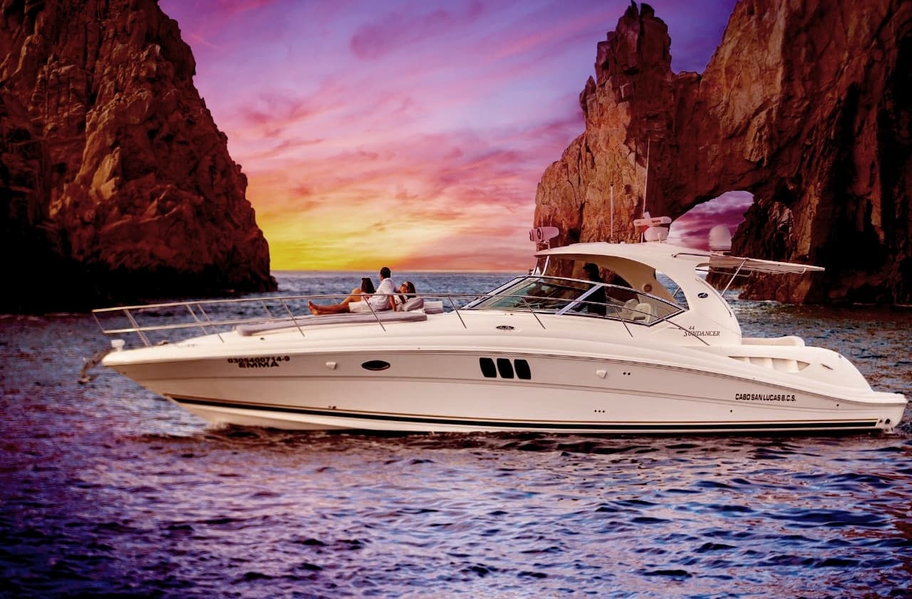 45 yacht sunset B